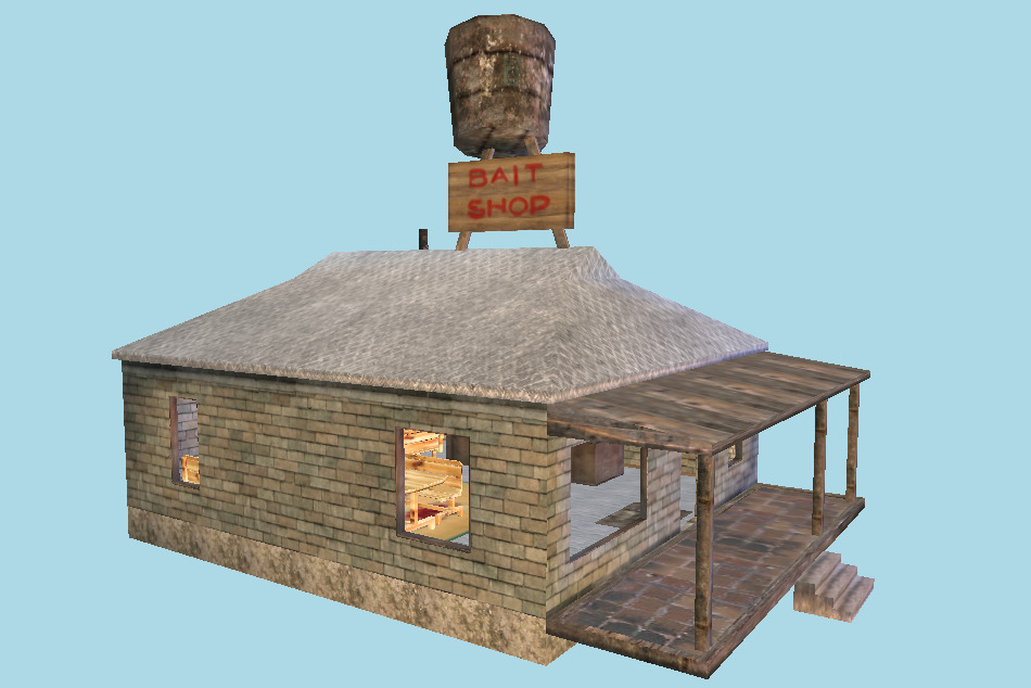 House Shop 3d model